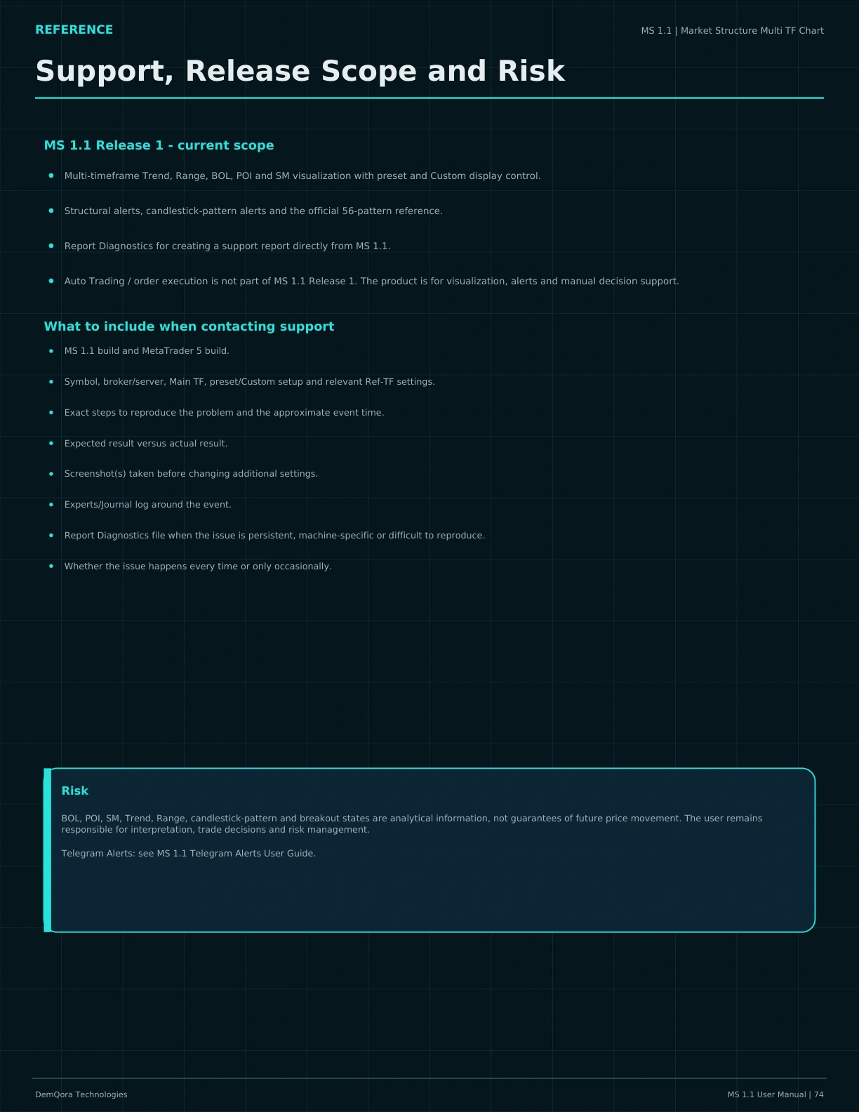 MS 1.1 User Manual page 74